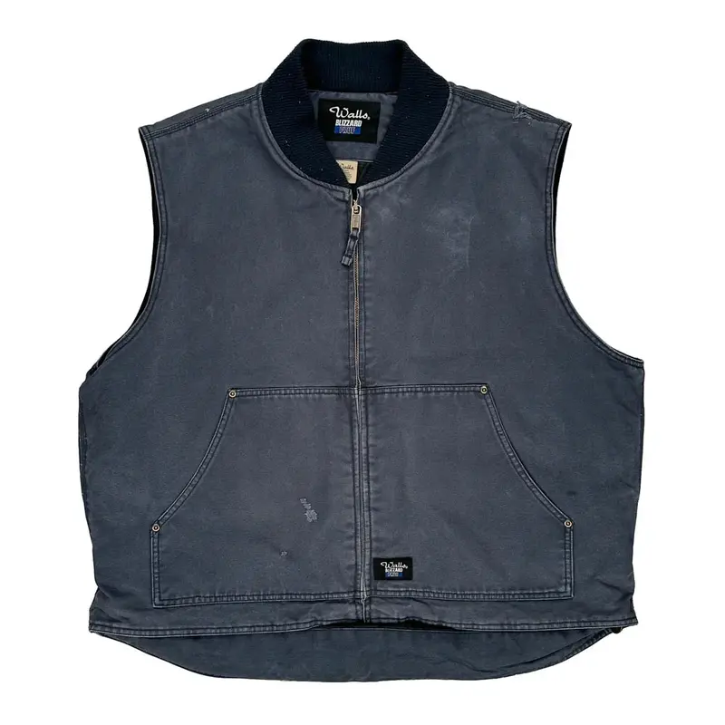 Blizzard Pruf Walls Gilet - 2XL Grey Cotton Blend | Size: xx-large