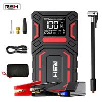 Ultra-Safe Jump Starter – Starts all 12V battery vehicles. Features 150 PSI air compressor, 45W fast charging, tire pressur...
