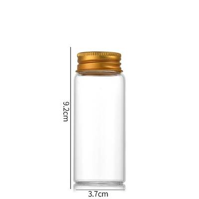 Clear Glass Bottles Bead Containers