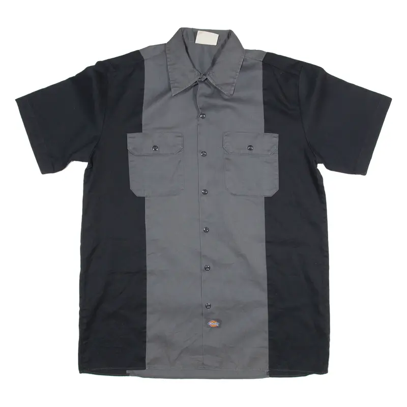 DICKIES Mens Worker Shirt Grey L