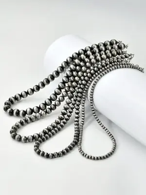 Vintage Navajo Pearls Beaded Necklace, Clavicle Chain Necklace, Retro Choker for Women for Gift, Cowgirl