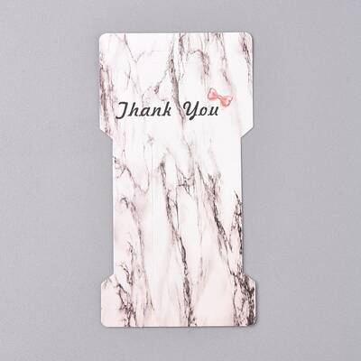 Cardboard Hair Clip Display Cards
