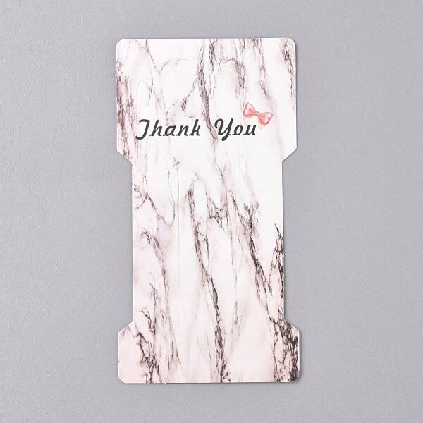 Cardboard Hair Clip Display Cards