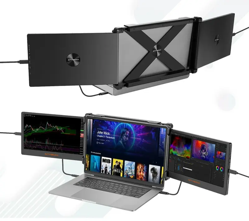 Portable Mobile Phone Laptop Display Screen | Color: Black