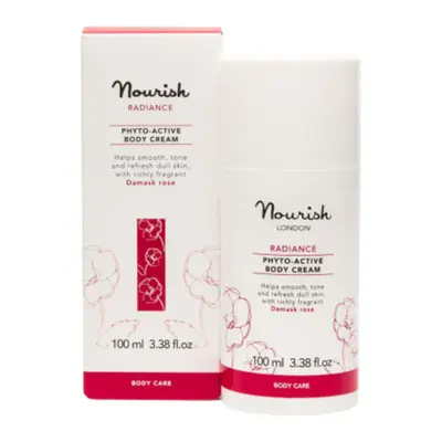 Nourish London Phytoactive Radiance Body Cream, 100 ml