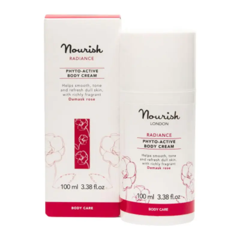 Nourish London Phytoactive Radiance Body Cream, 100 ml