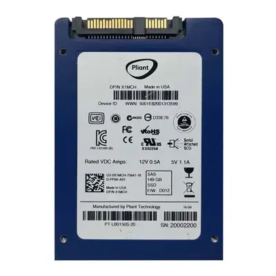 X1MCH Dell 149GB Single-Level Cell SAS 3Gb/s Hot-Pluggable 2.5-Inch Solid State Drive for PowerEdge Servers