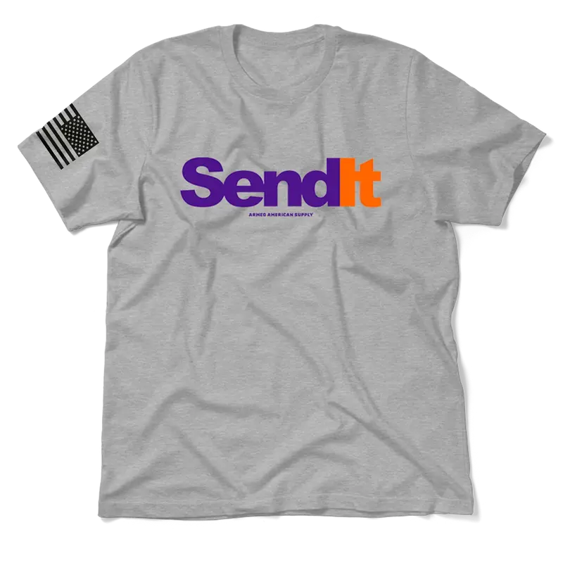 Send It - Heather Gray T-Shirt