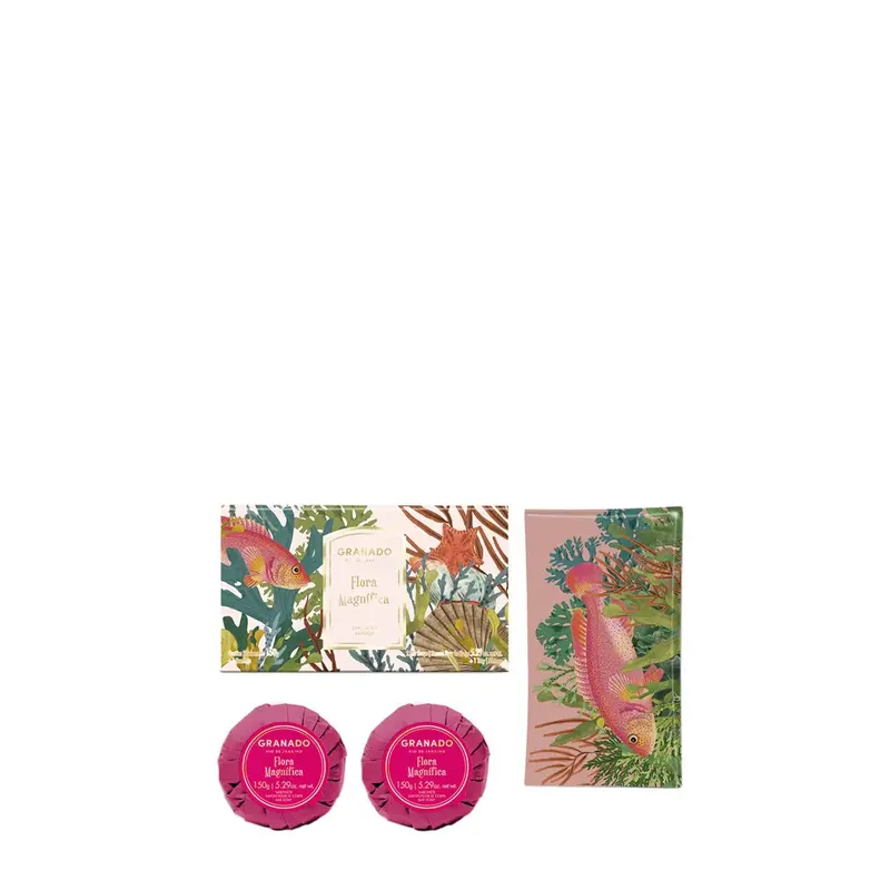 Duo of soaps Granado Flora