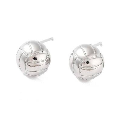 Brass Stud Earrings