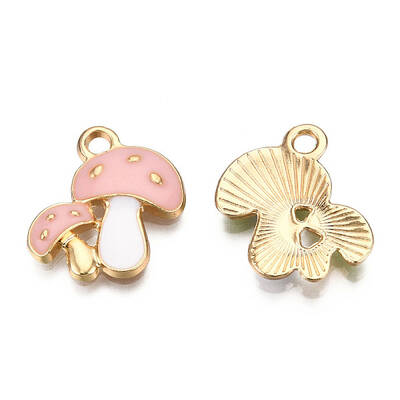Autumn Theme Alloy Enamel Pendants