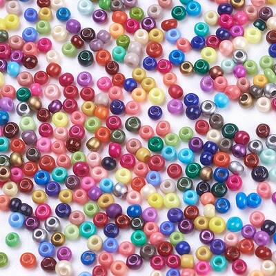 13/0 Grade A Round Glass Seed Beads