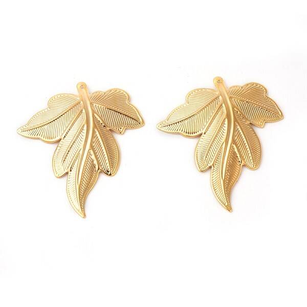Autumn Theme Brass Pendants