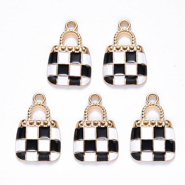 Alloy Enamel Pendants