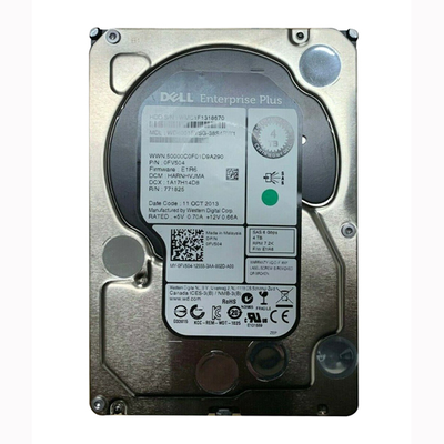 0FV504 Dell 4TB 6Gb/s SAS 7200 3.5-inch 64MB Hard Drive