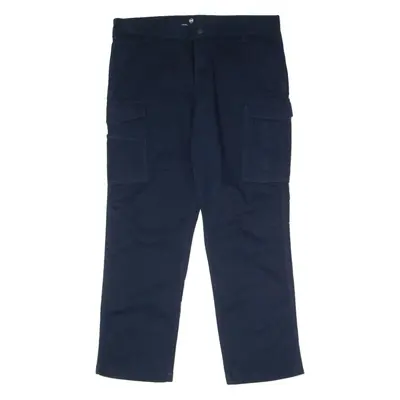 CARHARTT Cargo Workwear Mens Canvas Trousers Blue Relaxed Straight W40 L32