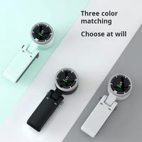 2025 New Upgraded Handheld Turbo Fan - Air Turbo Tech & Digital Display, 5 Wind Modes Handheld & Desktop Fans, 3-in-1 Persona...