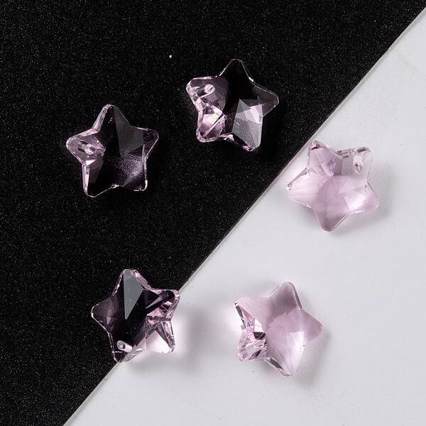 Transparent Glass Pendants