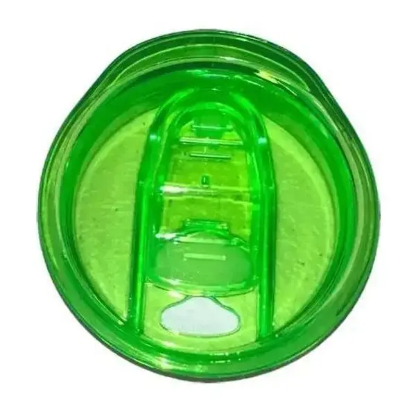 Green Sliding Locking Lid - 20oz oz 20 oz. 20oz. - Skinny Straight Sublimation Tumbler Color Lid - Amy's Tumbler Junkies - Yo...
