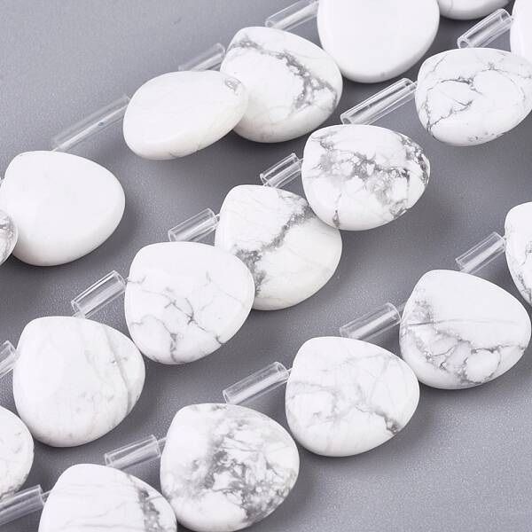 Synthetic Howlite Beads Strands