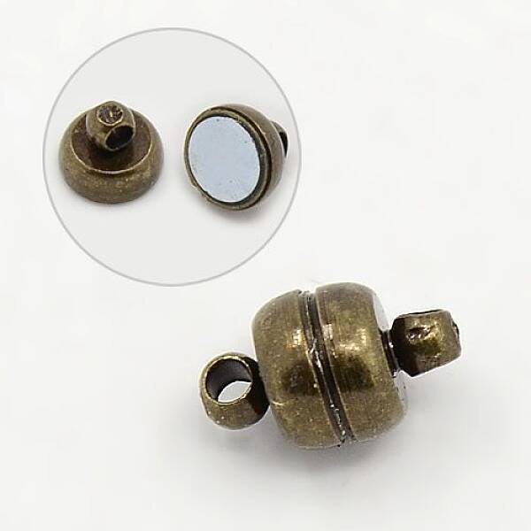 Brass Magnetic Clasps with Loops