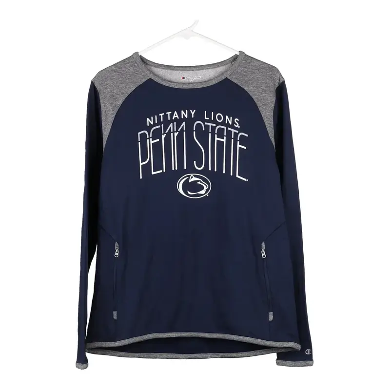 Champion Sweatshirt - Medium Navy Polyester