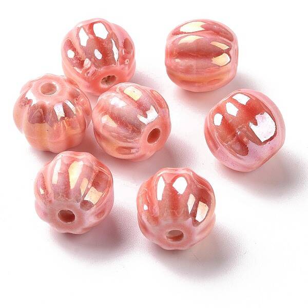 Handmade Pearlized Porcelain Beads
