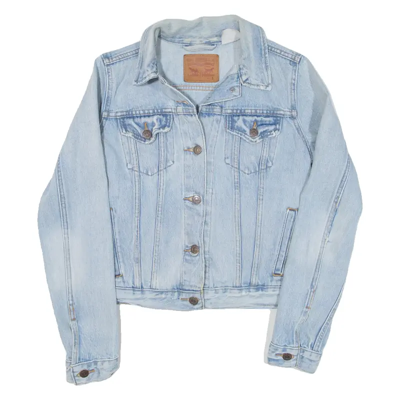 LEVI'S Womens Denim Jacket Blue S
