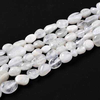 Natural Rainbow Moonstone Beads Strands
