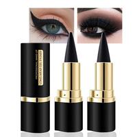MISS ROSE 2Pcs Black Gel Eyeliner Pencil Set,Eye LinerWaterproof Smudge Proof, Cat Eye MakeupStencil,Eye Black Smokey letteSt...