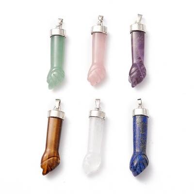 Natural Gemstone Pendants