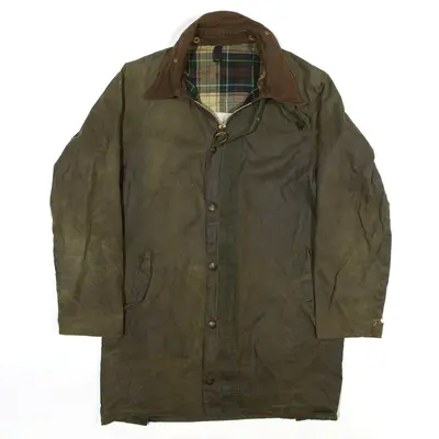 BARBOUR Wax Jacket Green Mens S