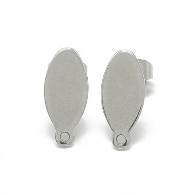Non-Tarnish 304 Stainless Steel Stud Earring Findings