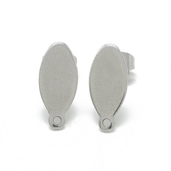 Non-Tarnish 304 Stainless Steel Stud Earring Findings