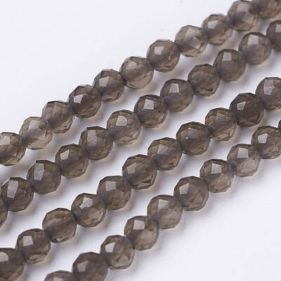 Natural Smoky Quartz Beads Strands
