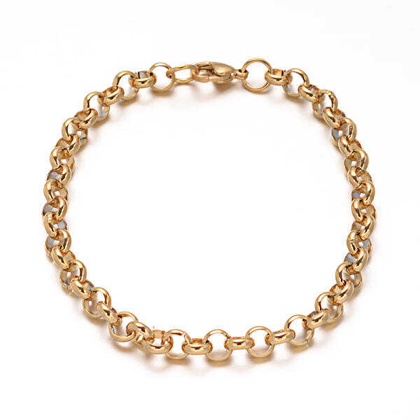 304 Stainless Steel Cable Chain Bracelets