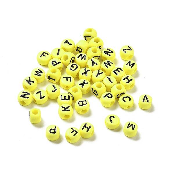 Opaque Acrylic Beads