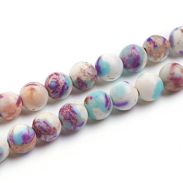 Natural Imperial Jasper Beads Strands