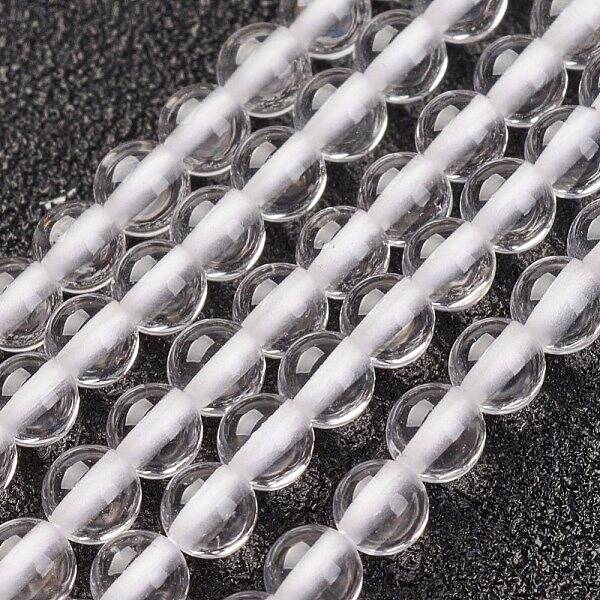 Natural Quartz Crystal Beads Strands