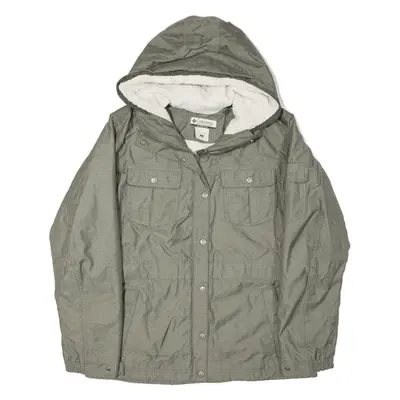 COLUMBIA Omni Tech Coat Green Womens M