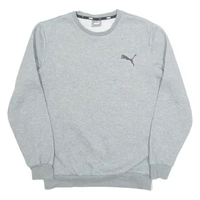 PUMA Mens Sweatshirt Grey S