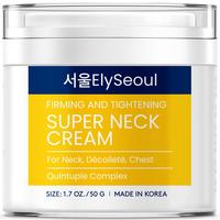 ElySeoul Korean Skin Care Neck Cream: Neck Firming Cream with Peptides, Niacinamide & Hyaluronic Acid for Firming, Toning, an...