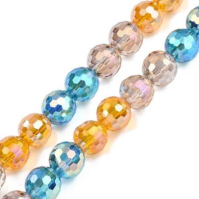 Transparent Glass Beads Strands