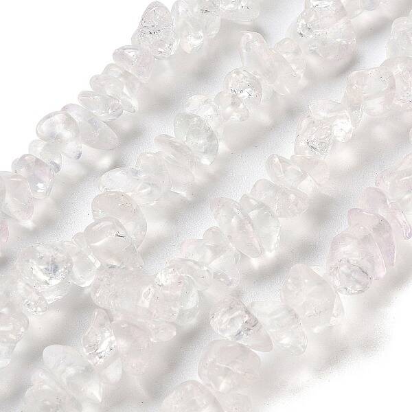 Transparent Crackle Glass Beads Strands