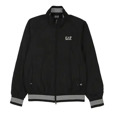 Emporio Armani Jacket - Medium Black Nylon