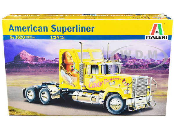 Skill 5 Model Kit American Superliner Truck Tractor \