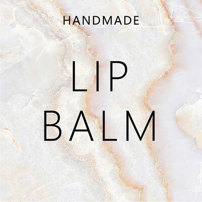 Custom Lip Balm DIY Label Sticker