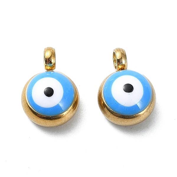 Ion Plating(IP) Real 18K Gold Plated 201 Stainless Steel Charms