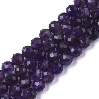 Natural Amethyst Beads Strands