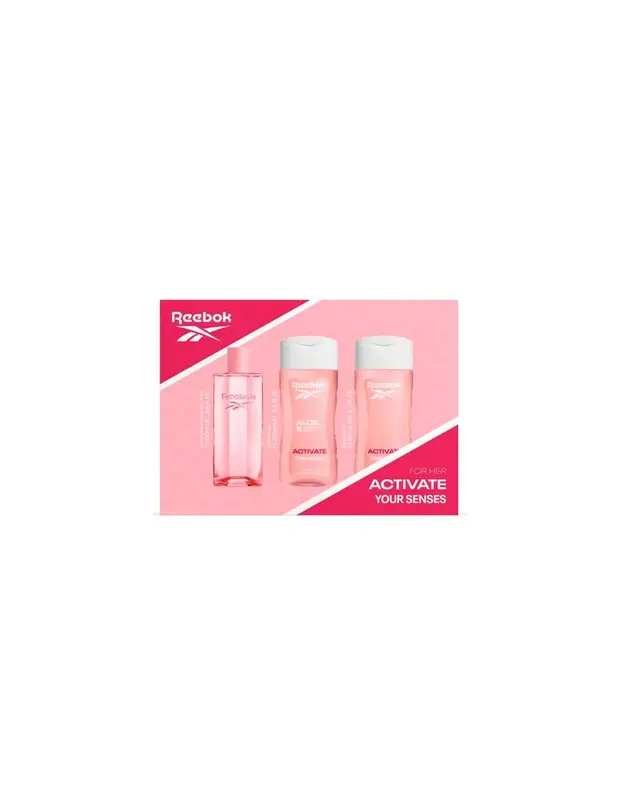 Est Reebok Activate Ella 100ml Corpo 250ml Gel 250ml